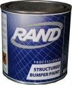 Фарба структурна для бамперів однокомпонентна RAND, чорна, 0,75л