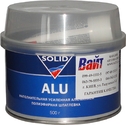 Шпатлевка Solid ALU с алюминиевым наполнителем, 0,5 кг