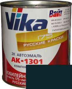 Купить 377 Акрилова автоемаль Vika АК-1301 "Мурена" (0,85кг) у комплекті зі стандартним затверджувачем 1301 (0,21кг) - Vait.ua